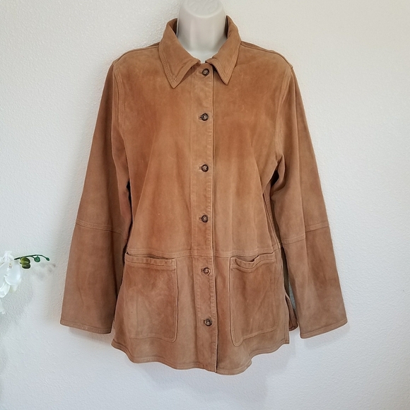 Free People We The Free Suede Shacket - Picture 1 of 11